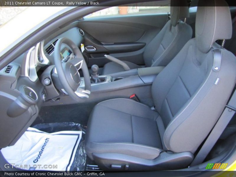  2011 Camaro LT Coupe Black Interior