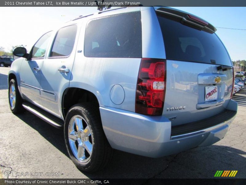 Ice Blue Metallic / Light Titanium/Dark Titanium 2011 Chevrolet Tahoe LTZ