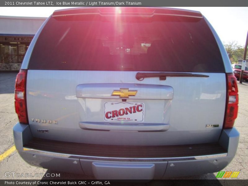 Ice Blue Metallic / Light Titanium/Dark Titanium 2011 Chevrolet Tahoe LTZ