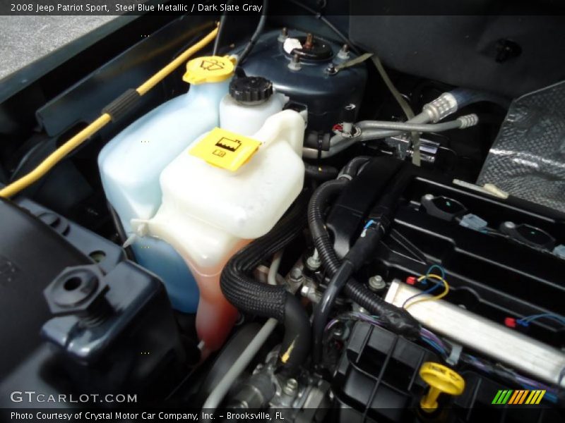 Steel Blue Metallic / Dark Slate Gray 2008 Jeep Patriot Sport