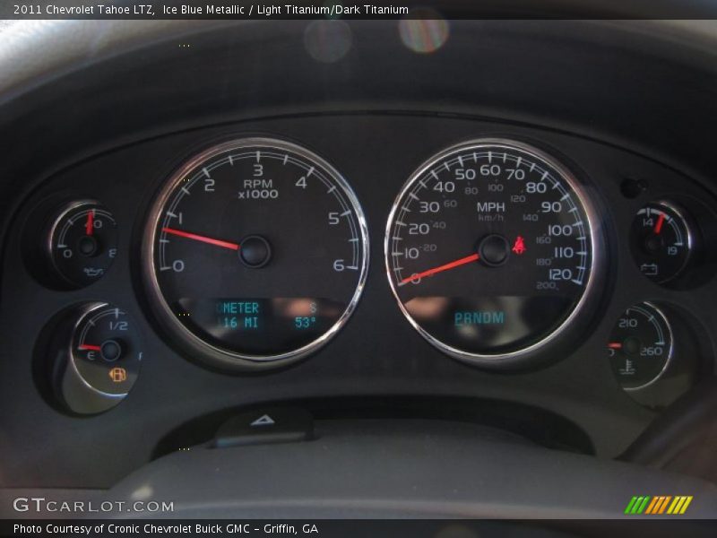  2011 Tahoe LTZ LTZ Gauges