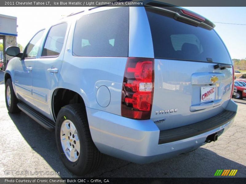 Ice Blue Metallic / Light Cashmere/Dark Cashmere 2011 Chevrolet Tahoe LT