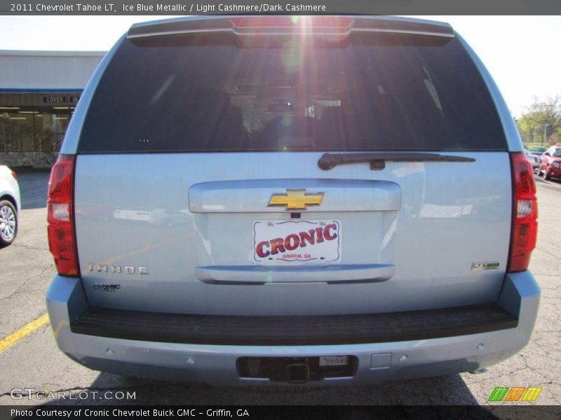 Ice Blue Metallic / Light Cashmere/Dark Cashmere 2011 Chevrolet Tahoe LT