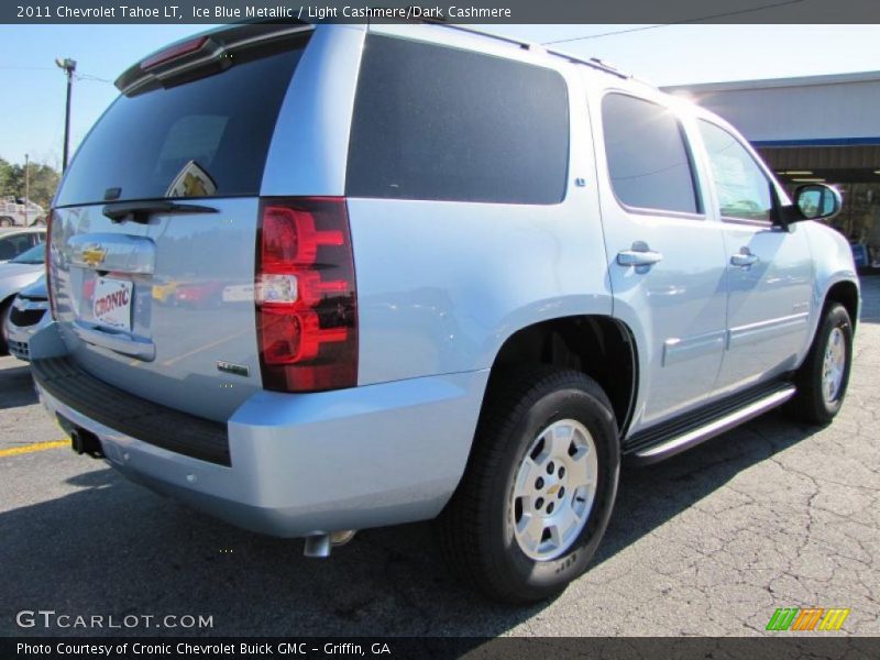 Ice Blue Metallic / Light Cashmere/Dark Cashmere 2011 Chevrolet Tahoe LT