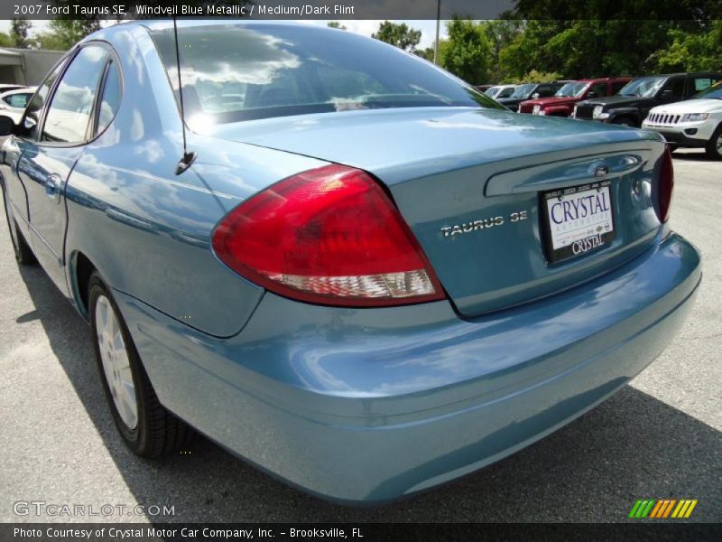 Windveil Blue Metallic / Medium/Dark Flint 2007 Ford Taurus SE