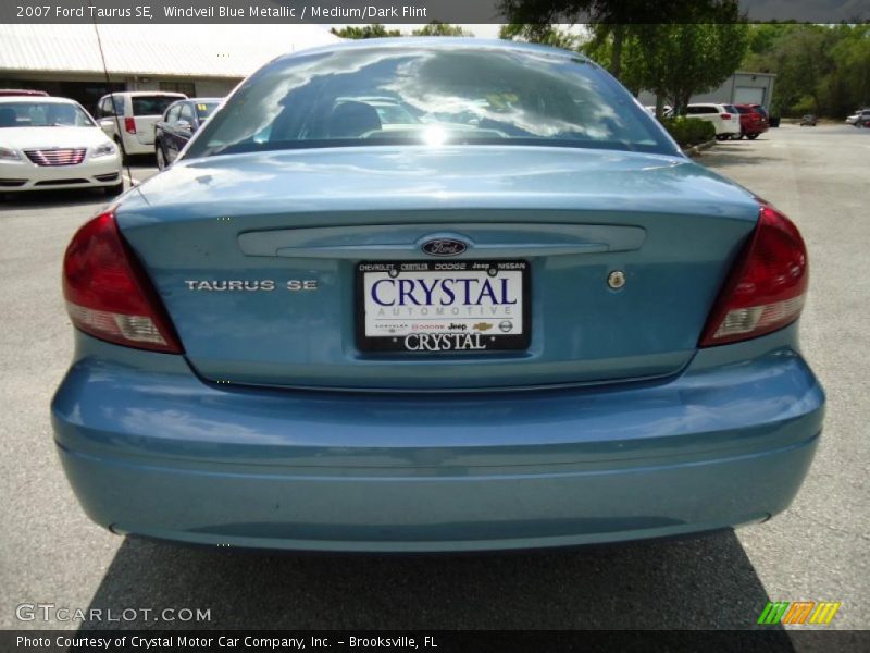 Windveil Blue Metallic / Medium/Dark Flint 2007 Ford Taurus SE