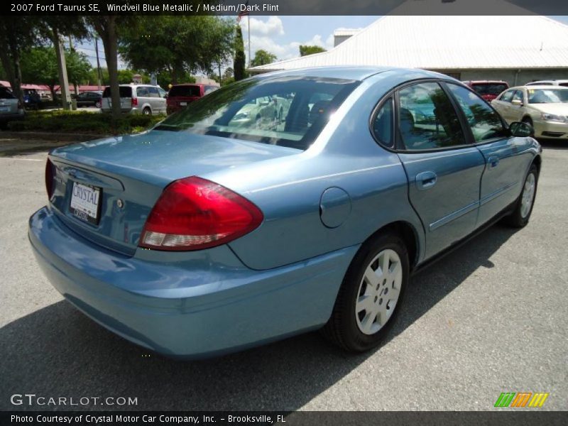 Windveil Blue Metallic / Medium/Dark Flint 2007 Ford Taurus SE