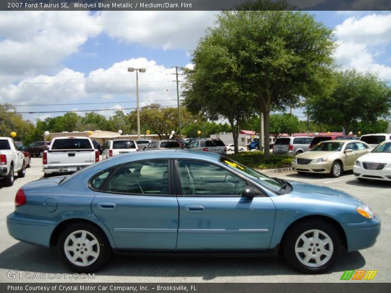 Windveil Blue Metallic / Medium/Dark Flint 2007 Ford Taurus SE