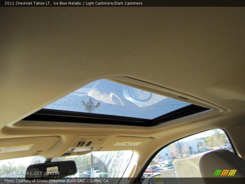 Ice Blue Metallic / Light Cashmere/Dark Cashmere 2011 Chevrolet Tahoe LT