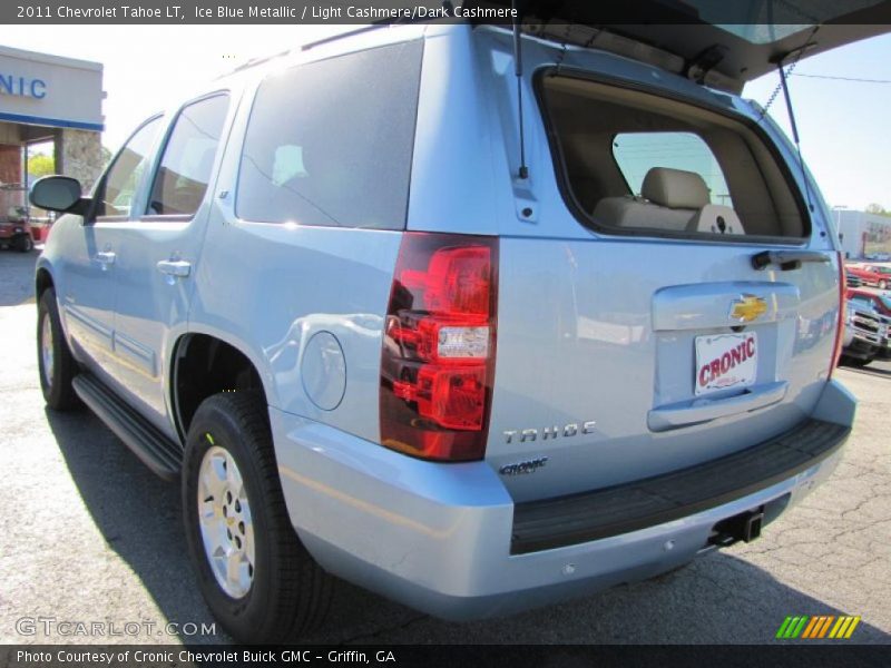 Ice Blue Metallic / Light Cashmere/Dark Cashmere 2011 Chevrolet Tahoe LT
