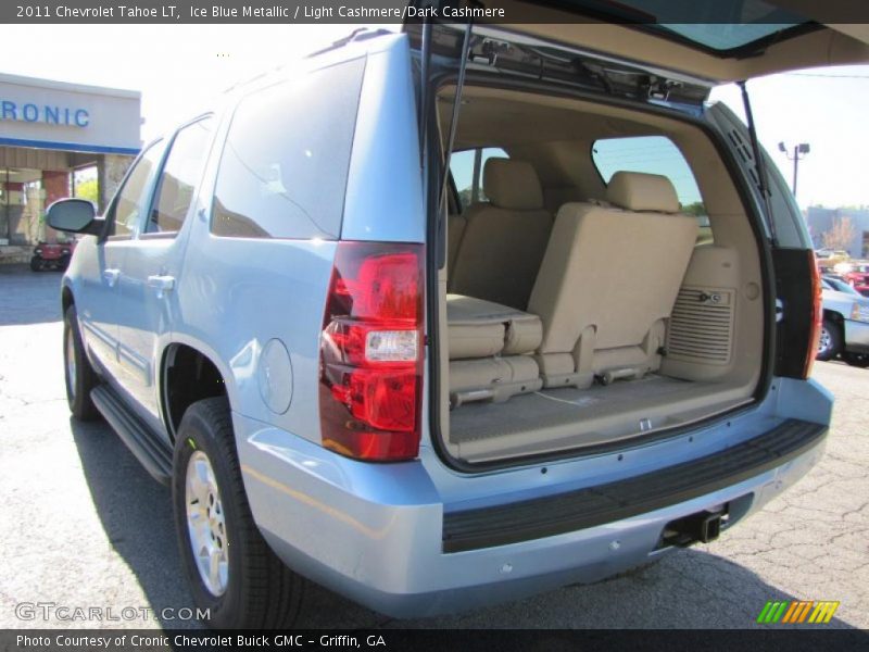 Ice Blue Metallic / Light Cashmere/Dark Cashmere 2011 Chevrolet Tahoe LT