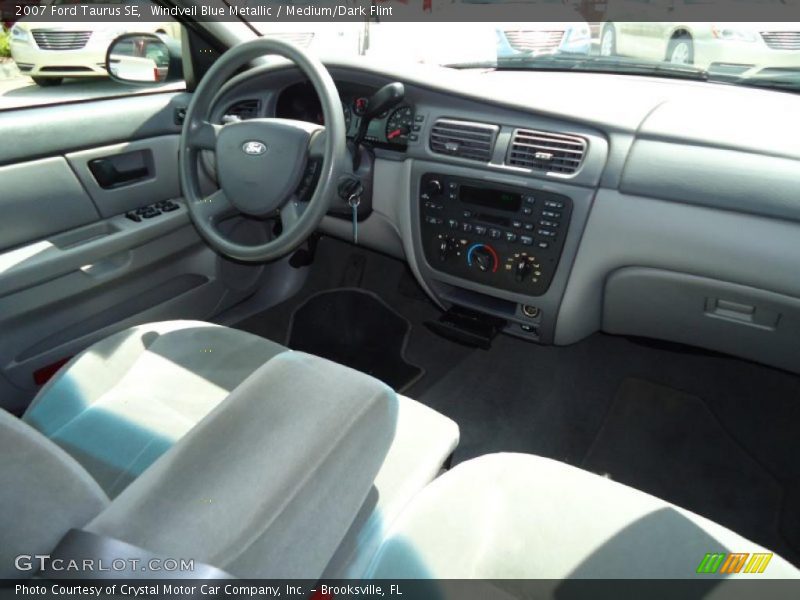 Windveil Blue Metallic / Medium/Dark Flint 2007 Ford Taurus SE