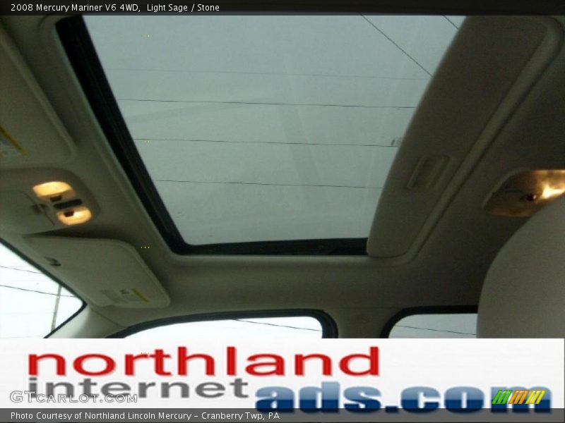 Light Sage / Stone 2008 Mercury Mariner V6 4WD
