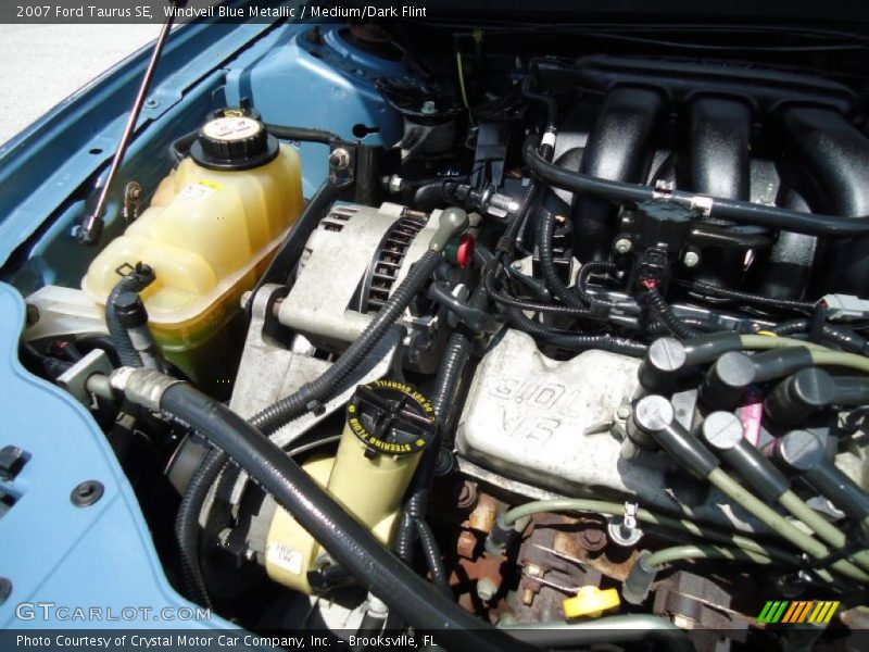 Windveil Blue Metallic / Medium/Dark Flint 2007 Ford Taurus SE