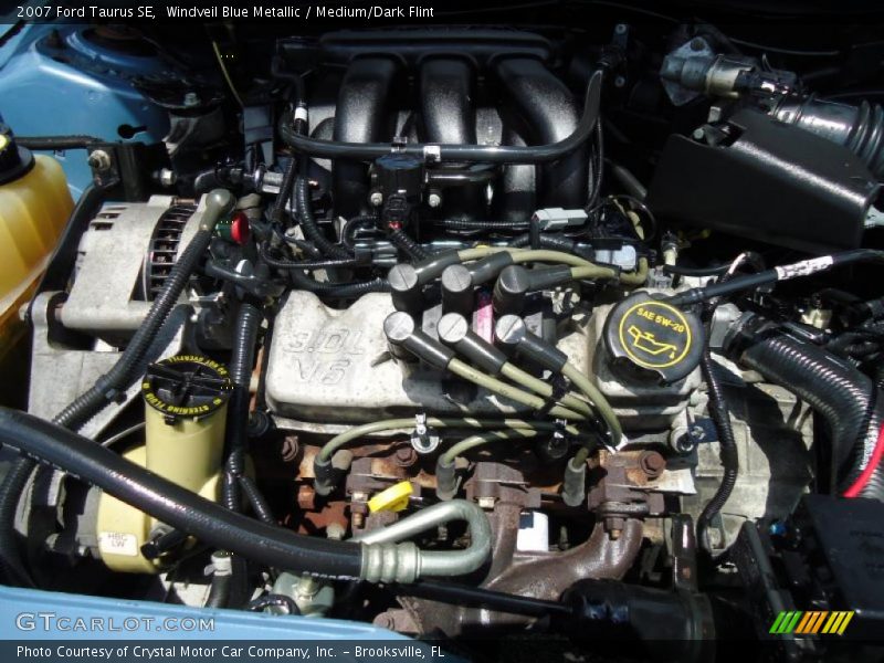 Windveil Blue Metallic / Medium/Dark Flint 2007 Ford Taurus SE