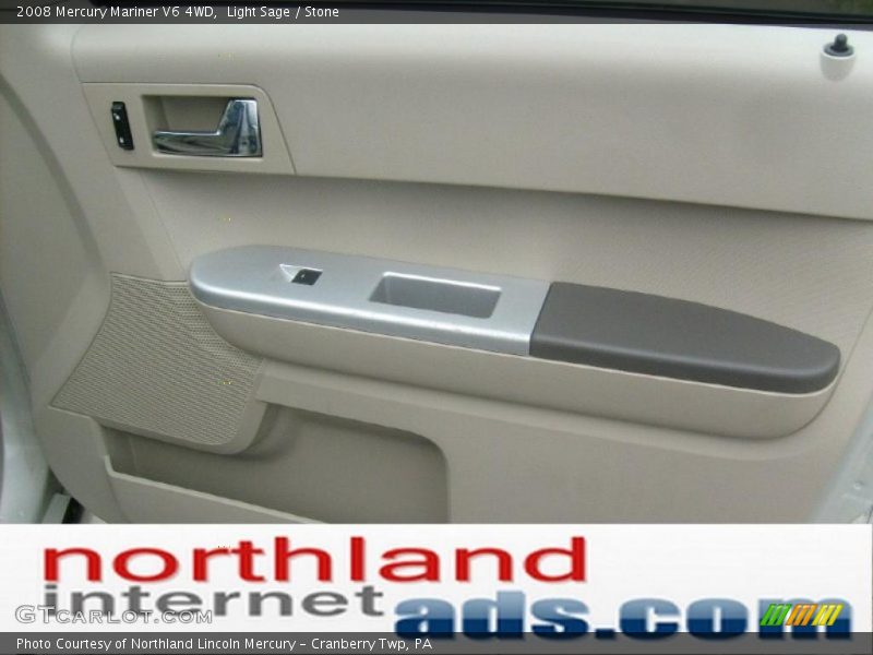 Light Sage / Stone 2008 Mercury Mariner V6 4WD