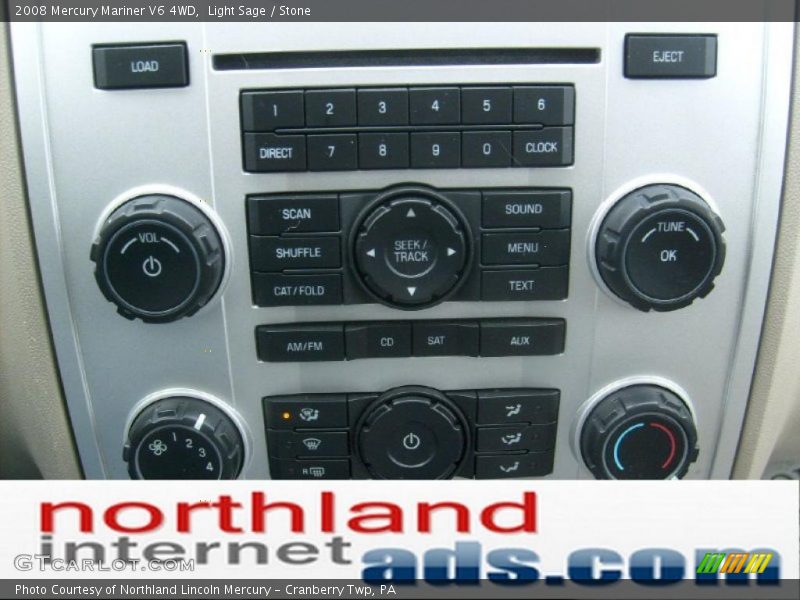 Light Sage / Stone 2008 Mercury Mariner V6 4WD