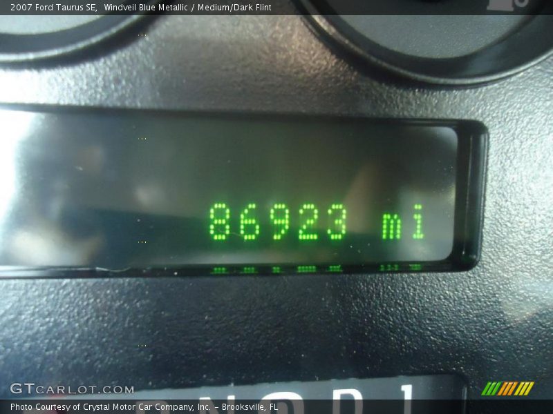 Windveil Blue Metallic / Medium/Dark Flint 2007 Ford Taurus SE