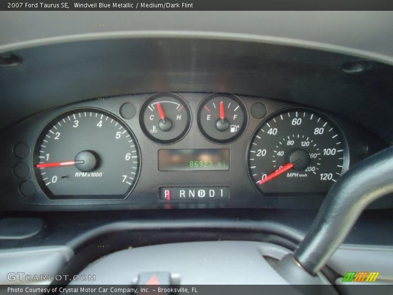 Windveil Blue Metallic / Medium/Dark Flint 2007 Ford Taurus SE