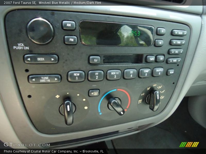 Windveil Blue Metallic / Medium/Dark Flint 2007 Ford Taurus SE
