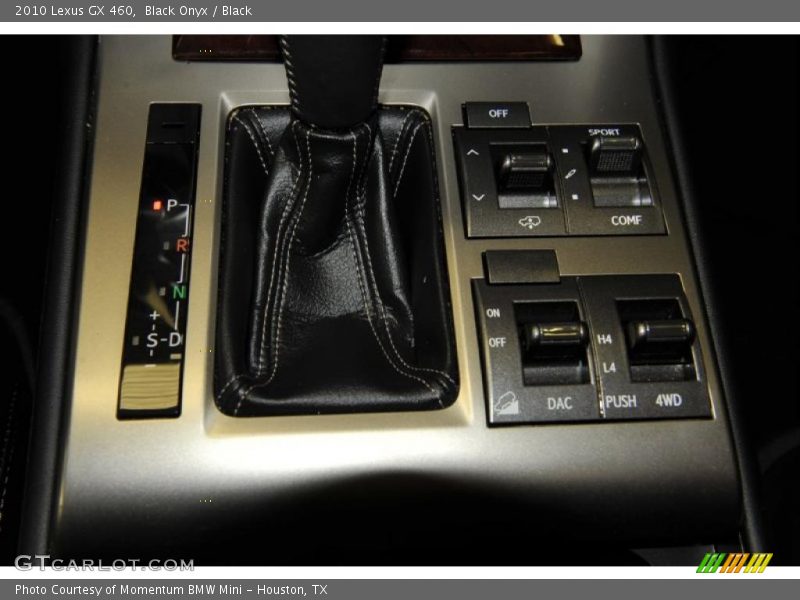 Controls of 2010 GX 460