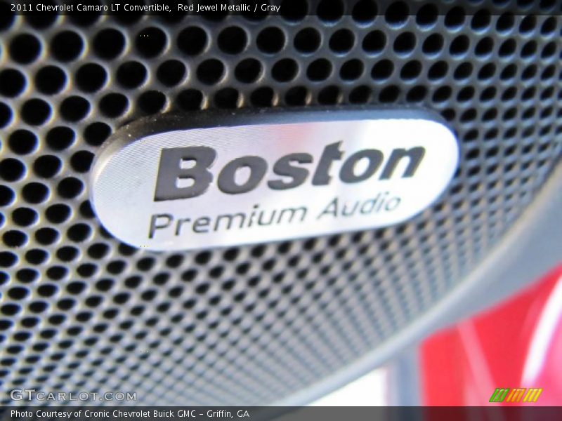 Red Jewel Metallic / Gray 2011 Chevrolet Camaro LT Convertible