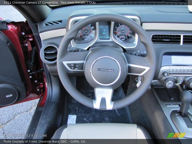  2011 Camaro LT Convertible Steering Wheel