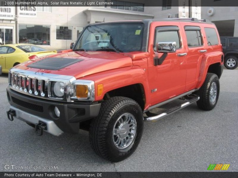 Front 3/4 View of 2008 H3 Alpha