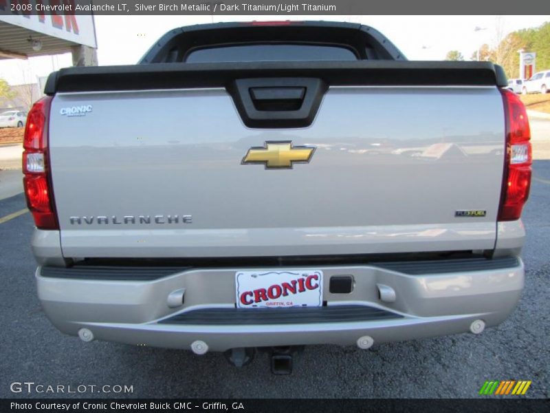 Silver Birch Metallic / Dark Titanium/Light Titanium 2008 Chevrolet Avalanche LT