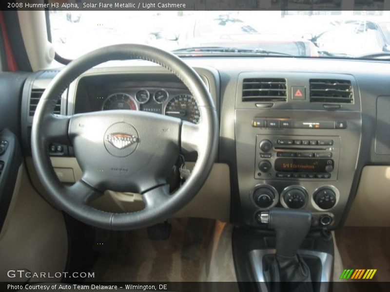 Dashboard of 2008 H3 Alpha