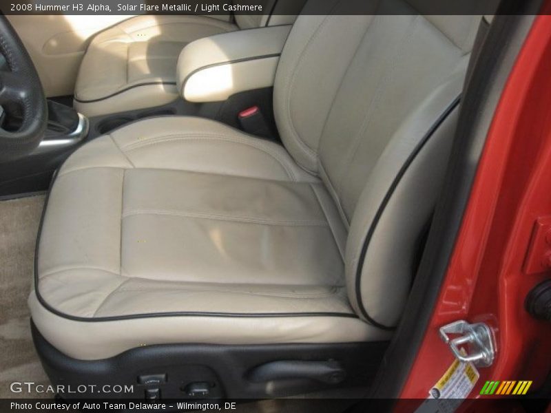  2008 H3 Alpha Light Cashmere Interior