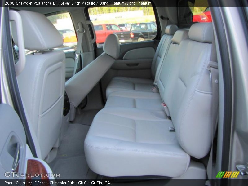 Silver Birch Metallic / Dark Titanium/Light Titanium 2008 Chevrolet Avalanche LT