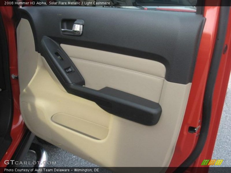 Solar Flare Metallic / Light Cashmere 2008 Hummer H3 Alpha