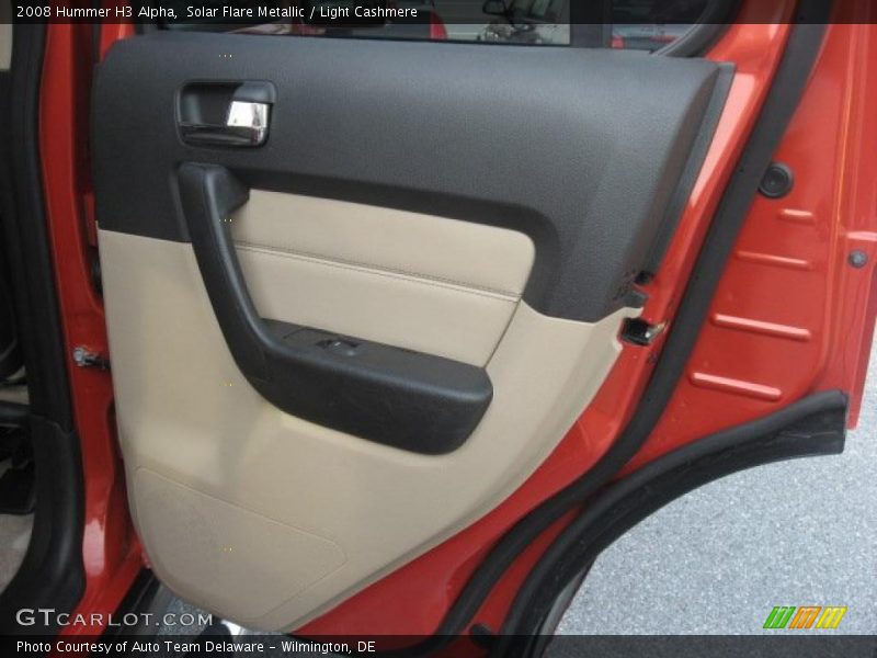 Solar Flare Metallic / Light Cashmere 2008 Hummer H3 Alpha