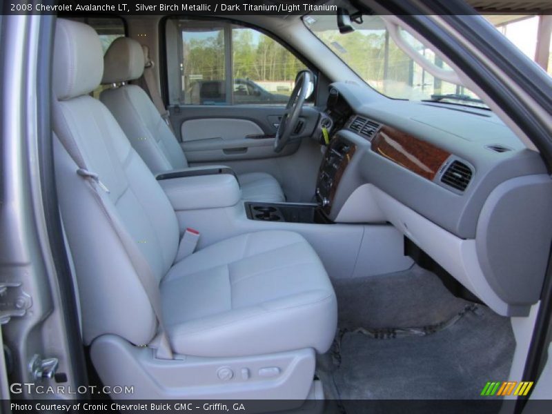 Silver Birch Metallic / Dark Titanium/Light Titanium 2008 Chevrolet Avalanche LT