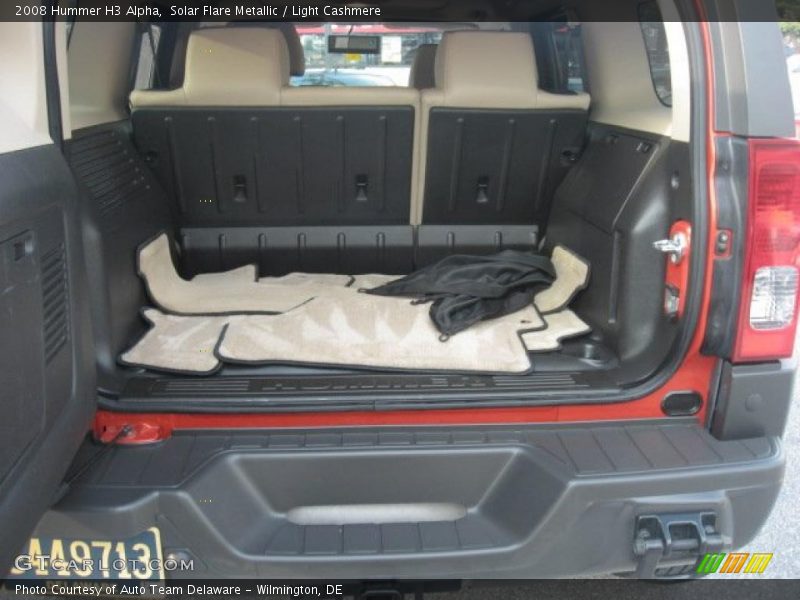 Solar Flare Metallic / Light Cashmere 2008 Hummer H3 Alpha