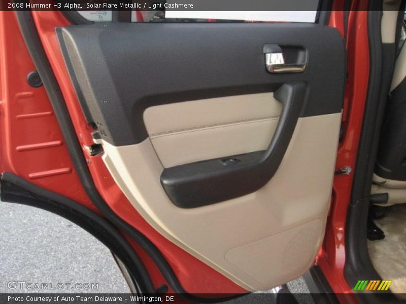 Solar Flare Metallic / Light Cashmere 2008 Hummer H3 Alpha