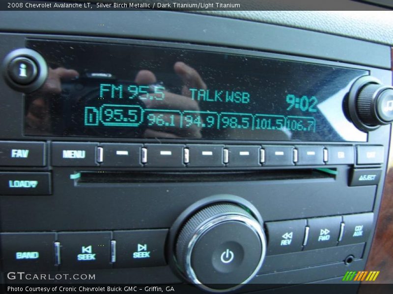 Silver Birch Metallic / Dark Titanium/Light Titanium 2008 Chevrolet Avalanche LT