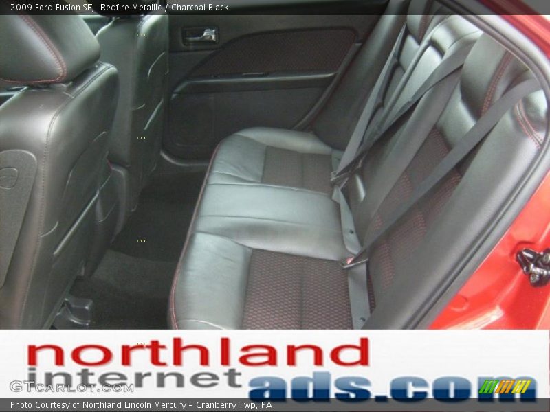 Redfire Metallic / Charcoal Black 2009 Ford Fusion SE