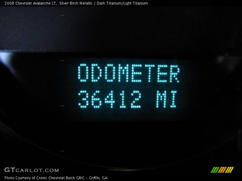 Silver Birch Metallic / Dark Titanium/Light Titanium 2008 Chevrolet Avalanche LT