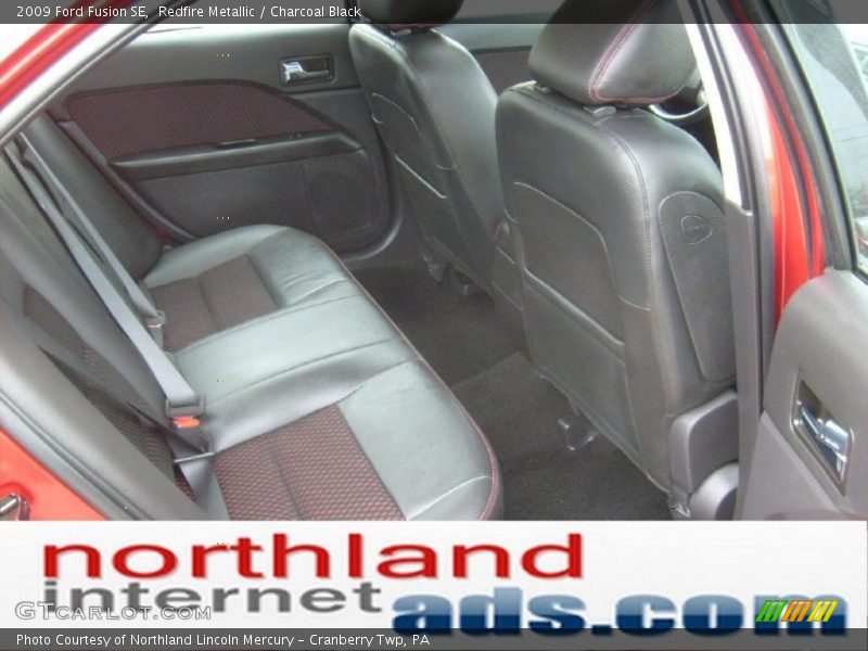 Redfire Metallic / Charcoal Black 2009 Ford Fusion SE