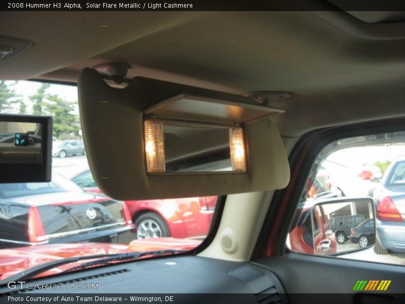 Solar Flare Metallic / Light Cashmere 2008 Hummer H3 Alpha