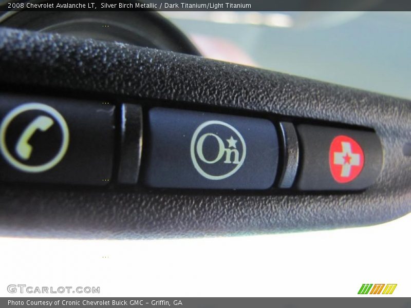Silver Birch Metallic / Dark Titanium/Light Titanium 2008 Chevrolet Avalanche LT