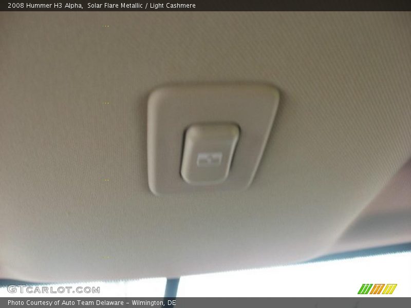 Solar Flare Metallic / Light Cashmere 2008 Hummer H3 Alpha