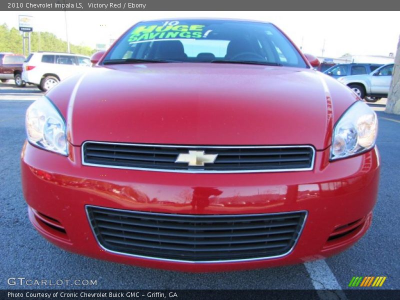 Victory Red / Ebony 2010 Chevrolet Impala LS