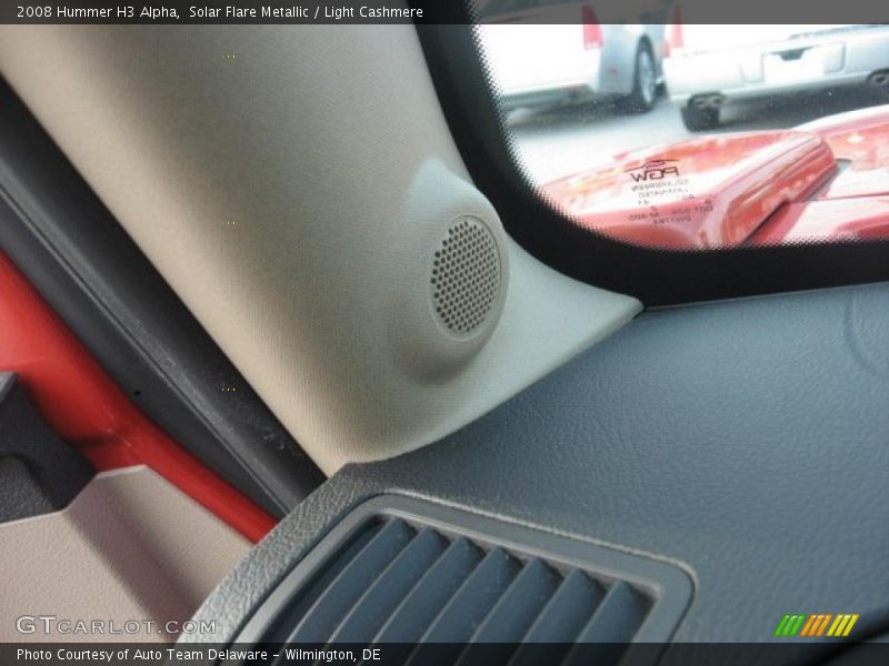 Solar Flare Metallic / Light Cashmere 2008 Hummer H3 Alpha