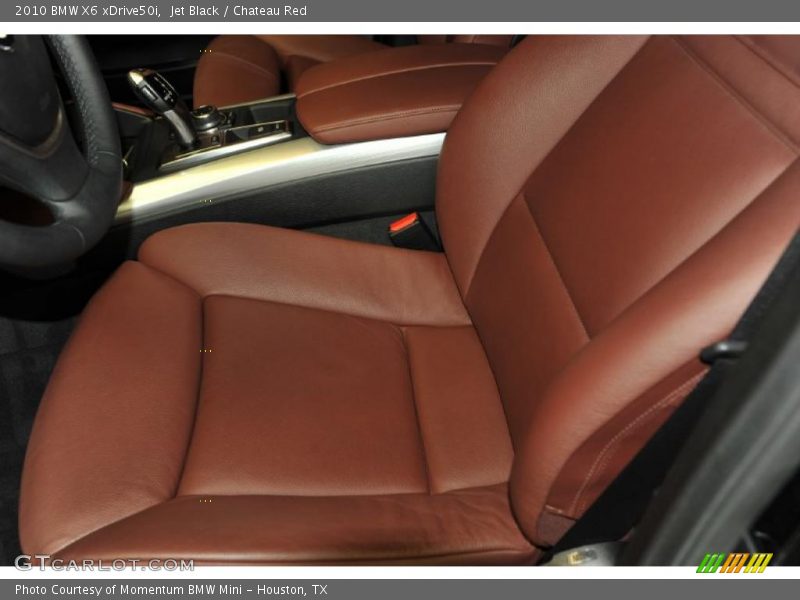  2010 X6 xDrive50i Chateau Red Interior