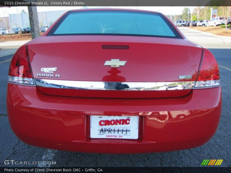 Victory Red / Ebony 2010 Chevrolet Impala LS