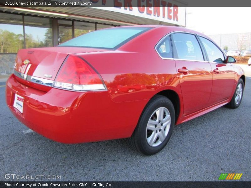 Victory Red / Ebony 2010 Chevrolet Impala LS