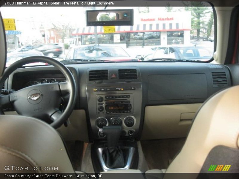 Solar Flare Metallic / Light Cashmere 2008 Hummer H3 Alpha